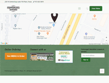Tablet Screenshot of fishmongersplano.com